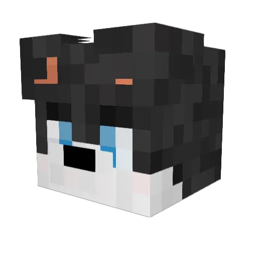 chlptv3 Minecraft avatar head, 3D render