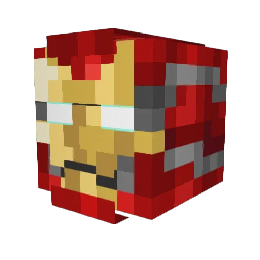chlvmfh Minecraft avatar head, 3D render