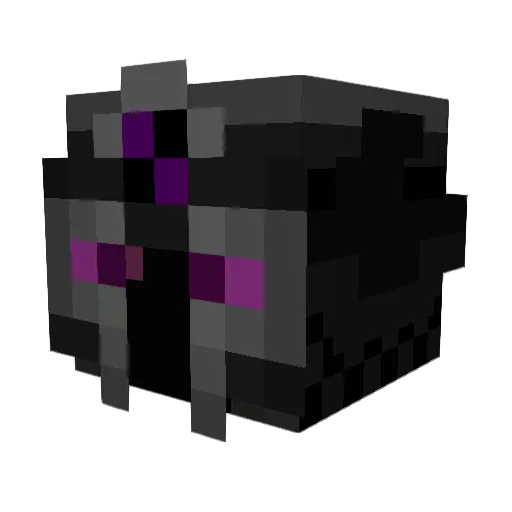 chmouss Minecraft avatar head, 3D render