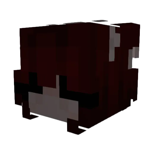 chmvrqo Minecraft avatar head, 3D render