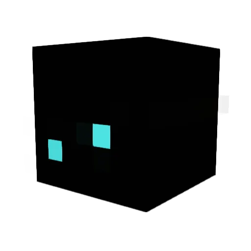 chnce Minecraft avatar head, 3D render