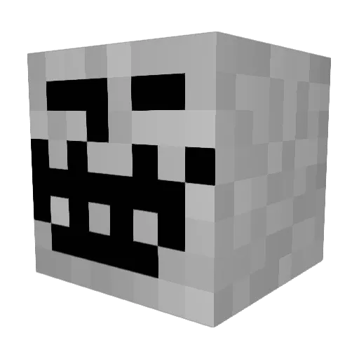chocofrog11 Minecraft avatar head, 3D render