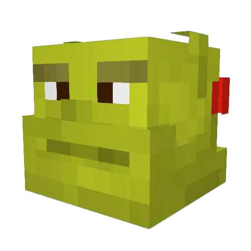 chocola_123 Minecraft avatar head, 3D render