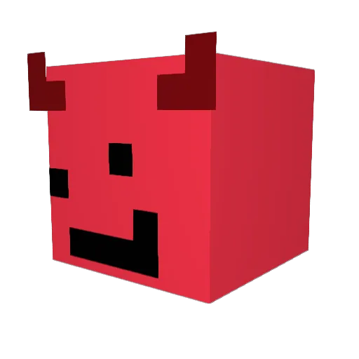 chocolate_fudge0 Minecraft avatar head, 3D render