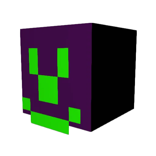 chocolatebar1212 Minecraft avatar head, 3D render