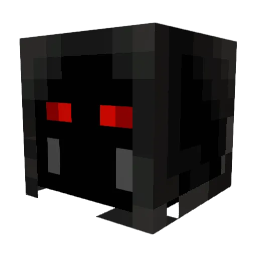 chocolatecaked Minecraft avatar head, 3D render