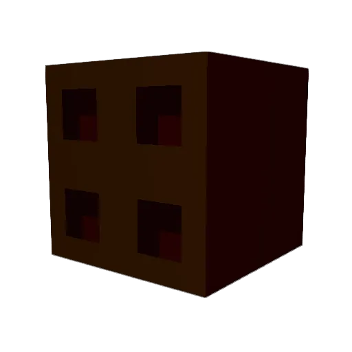 chocolatewaffles Minecraft avatar head, 3D render