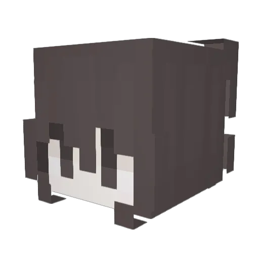 chocolattechips Minecraft avatar head, 3D render