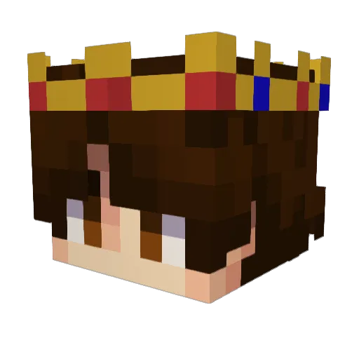 chocomilk315 Minecraft avatar head, 3D render