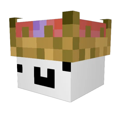 choidb Minecraft avatar head, 3D render