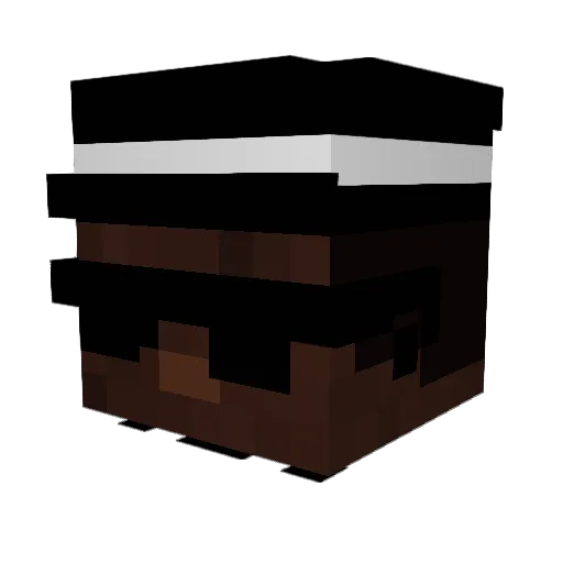 choigod1023 Minecraft avatar head, 3D render