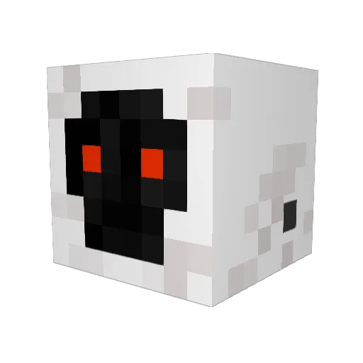 choikn Minecraft avatar head, 3D render