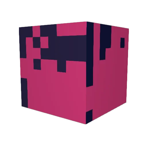 choko0108 Minecraft avatar head, 3D render