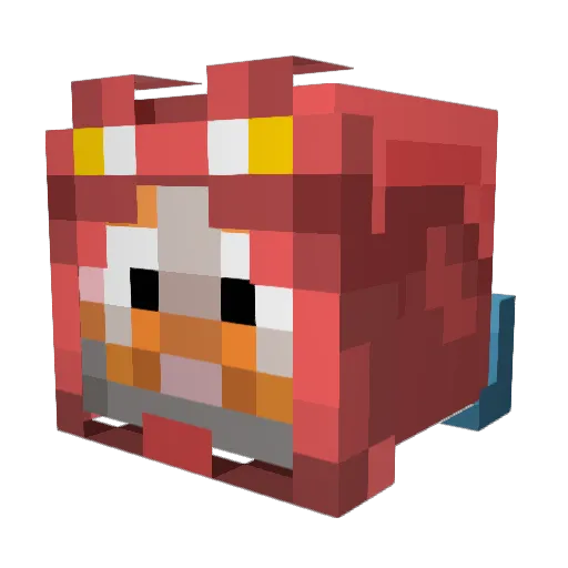 choochoo242 Minecraft avatar head, 3D render