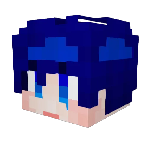 choong0823 Minecraft avatar head, 3D render
