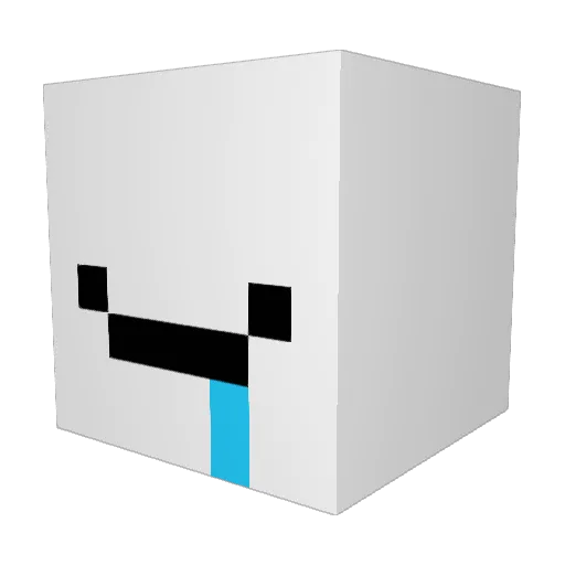chopa00 Minecraft avatar head, 3D render