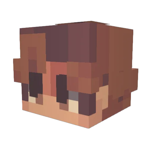 chopchop_2014 Minecraft avatar head, 3D render