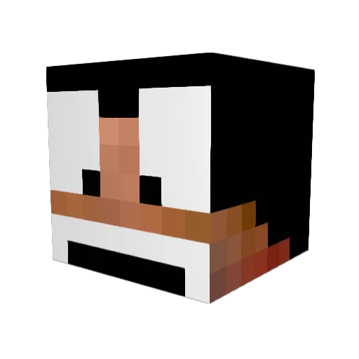 chopperdu45 Minecraft avatar head, 3D render