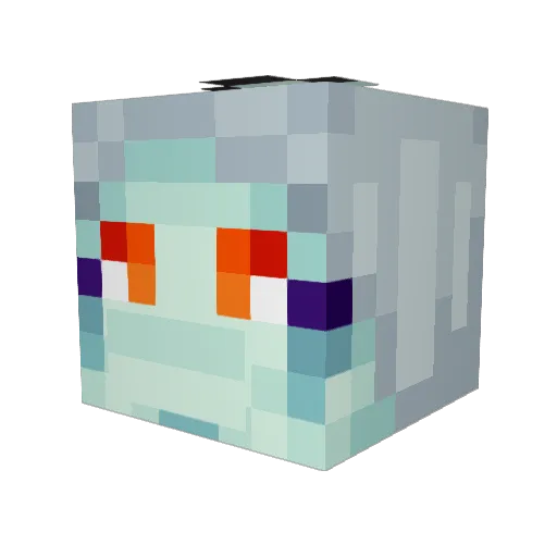 chopperonepiece9 Minecraft avatar head, 3D render