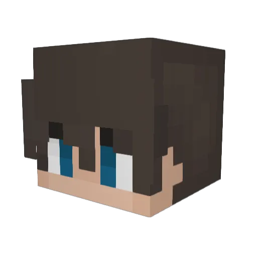 chorizotaco_08 Minecraft avatar head, 3D render