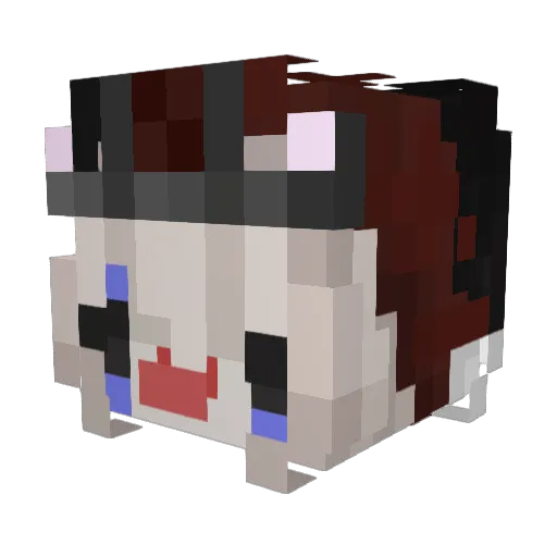 chowder6065 Minecraft avatar head, 3D render