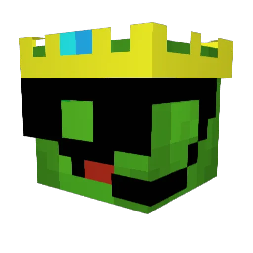 chowdermcclure Minecraft avatar head, 3D render