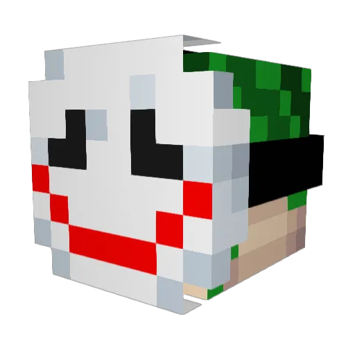 choww_ Minecraft avatar head, 3D render