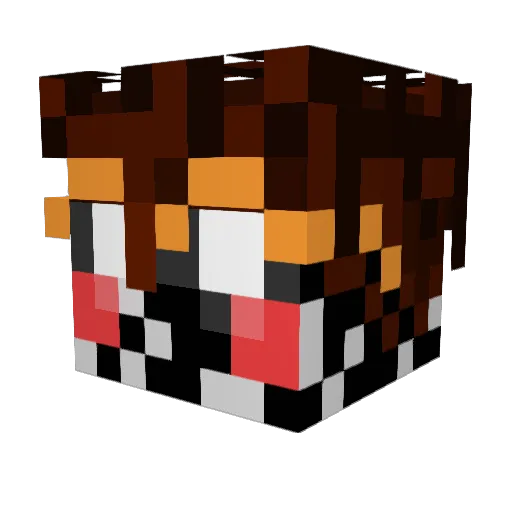 choyt43 Minecraft avatar head, 3D render