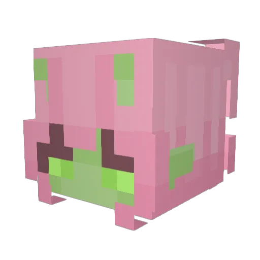 chqrismq Minecraft avatar head, 3D render