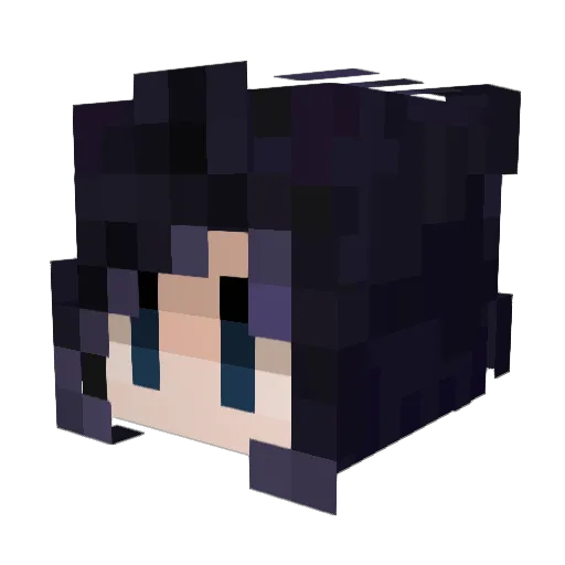 chqrli47 Minecraft avatar head, 3D render