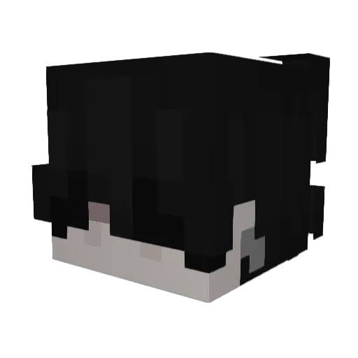 chr1z1976 Minecraft avatar head, 3D render