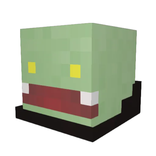 chriis11223 Minecraft avatar head, 3D render