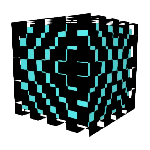 chrimac Minecraft avatar head, 3D render