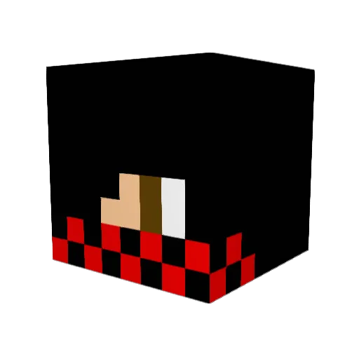 chris1049 Minecraft avatar head, 3D render