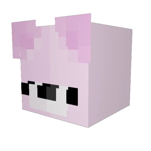 chris13359 Minecraft avatar head, 3D render