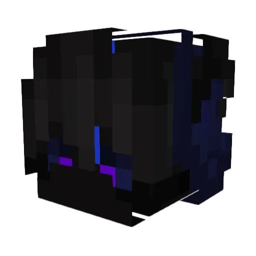 chris29x Minecraft avatar head, 3D render