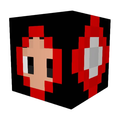 chris374685 Minecraft avatar head, 3D render