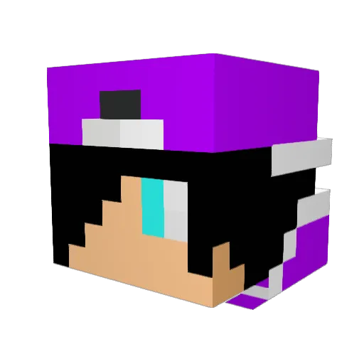 chris44022 Minecraft avatar head, 3D render