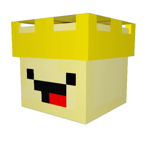 chris84338 Minecraft avatar head, 3D render