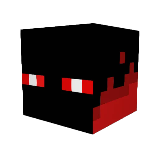chris_creeper3 Minecraft avatar head, 3D render