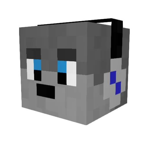 chris_r_dorrian Minecraft avatar head, 3D render