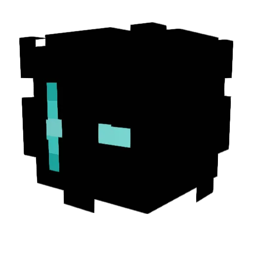 chrisbeets Minecraft avatar head, 3D render