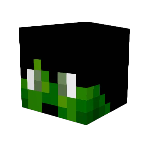 chrisbehymer Minecraft avatar head, 3D render