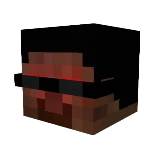 chrisi12er Minecraft avatar head, 3D render