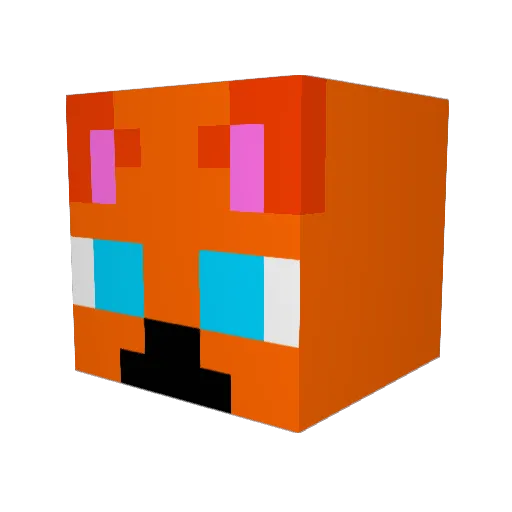 chrisi225 Minecraft avatar head, 3D render