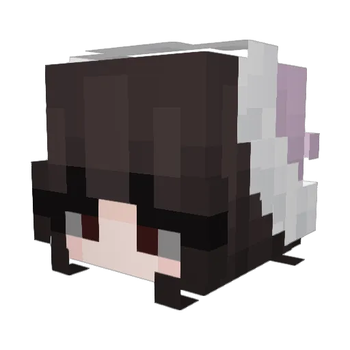 chrisitrissi Minecraft avatar head, 3D render