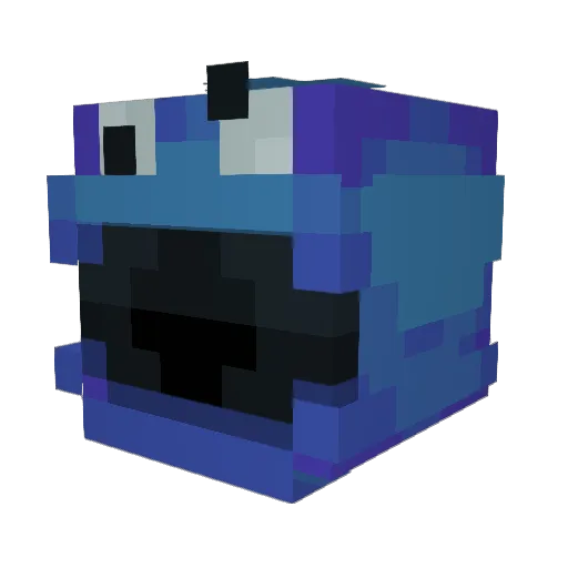 chrisjs25 Minecraft avatar head, 3D render