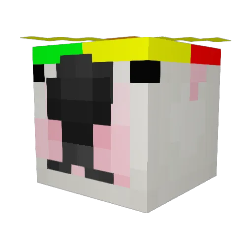 chrisjuan915 Minecraft avatar head, 3D render