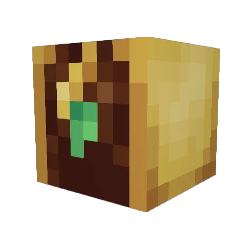 chriso0789 Minecraft avatar head, 3D render