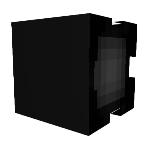 chriso1 Minecraft avatar head, 3D render